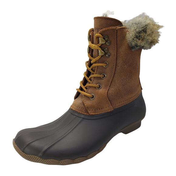 Sperry Top-Sider Women's Leather White Water Rain Boot, size 8 - Picture 5 of 8